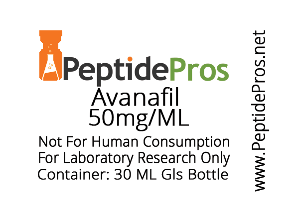 AVANAFIL-liquid-research-chemical-product-label-2