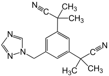Anastrozole-Molecule-Structural
