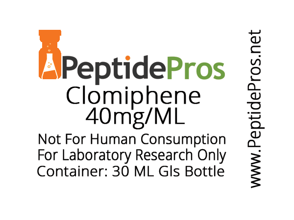 CLOMIPHENE-liquid-research-chemical-product-label