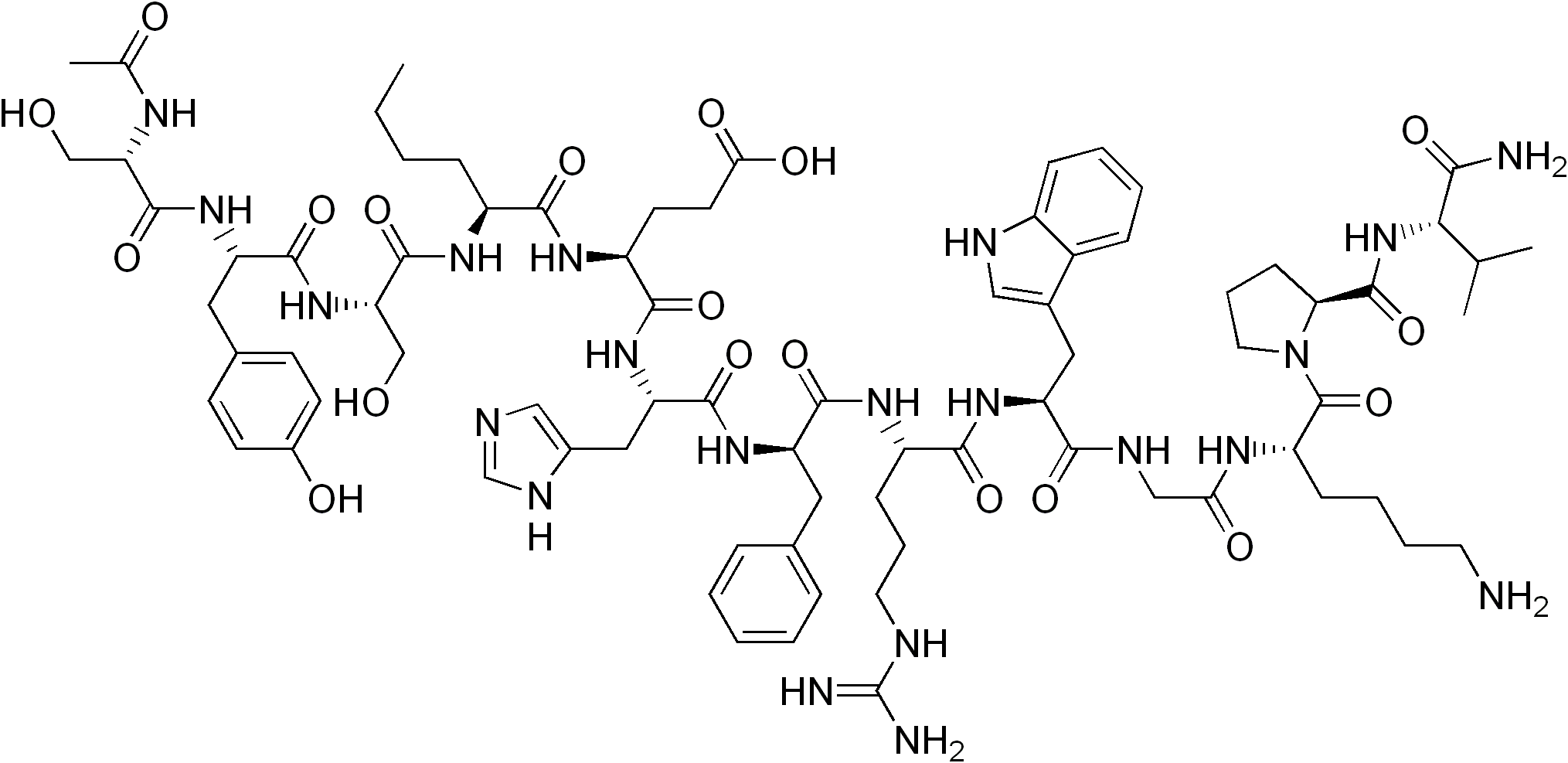 Melanotan-1-Peptide-chemical-structure-Made-in-USA